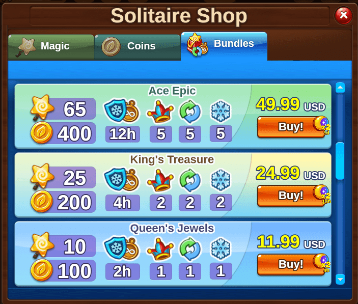 Solitaire Social Bundles