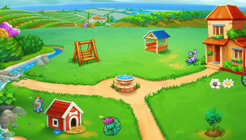 Gardens in Solitaire Social