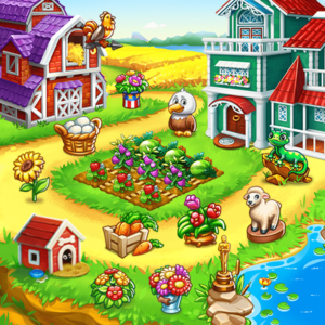 Farm in solitaire Social