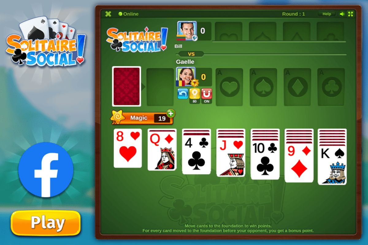 Solitaire  Play thousands of games for free!