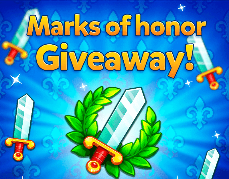Facebook Giveaway of Marks of Honor