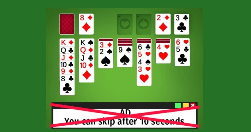 Solitaire with no ads