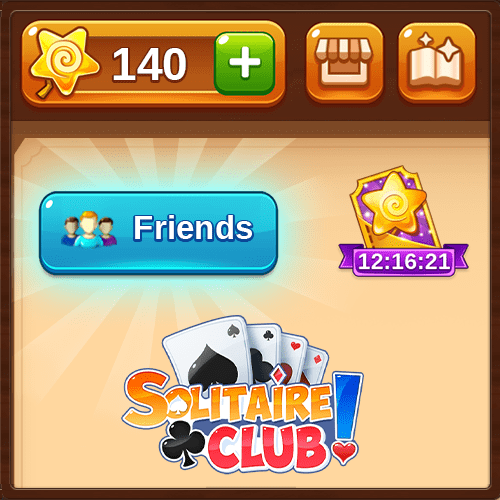 Find friends in Solitaire Club