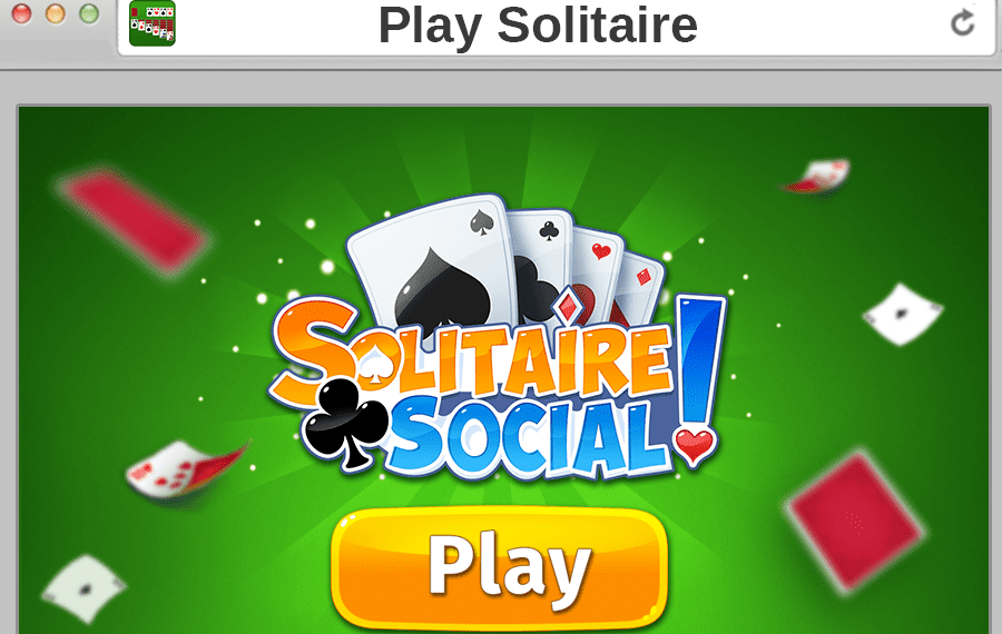Solitaire in browser
