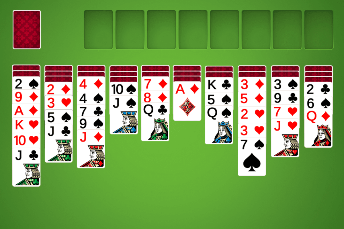 Spider Solitaire 2 (Two) Suits for Free Online - Solitaire Social