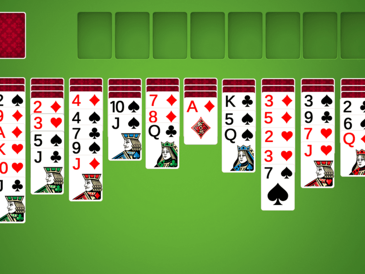 Spider Solitaire: free online card game, play full-screen without download