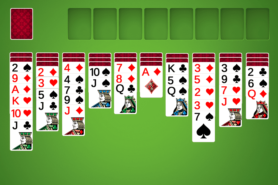 Play Spider Solitaire Online For Free From Anytime Games