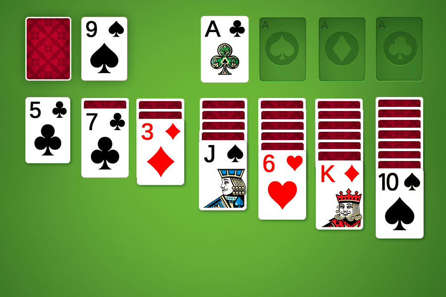 24/7 Solitaire/Klondike 1 Deal Card Solitaire Game/Free Online Card Game 