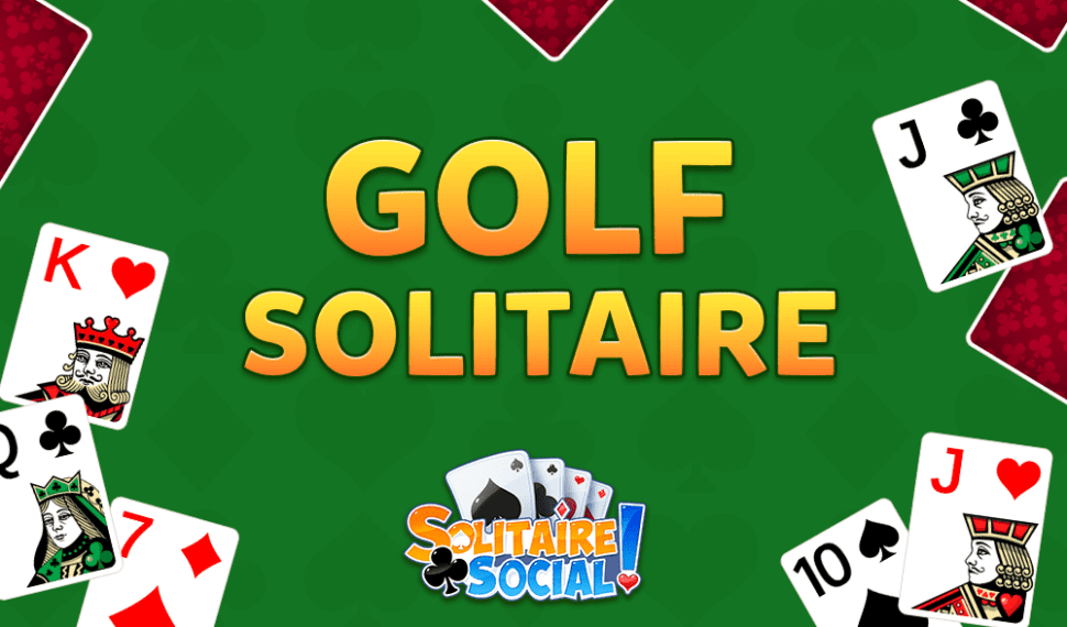 How to play Golf solitaire rules, setting up classic Golf Solitaire game