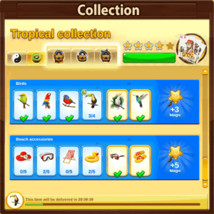 Collections in Solitaire Social