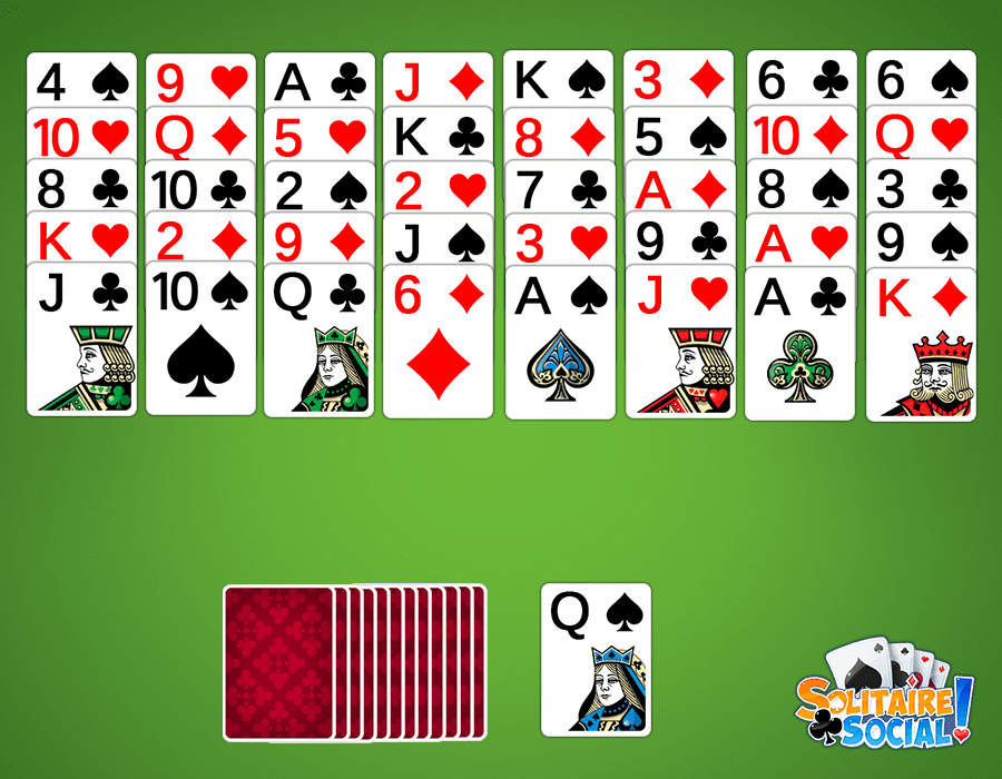 Golf Solitaire Play it online