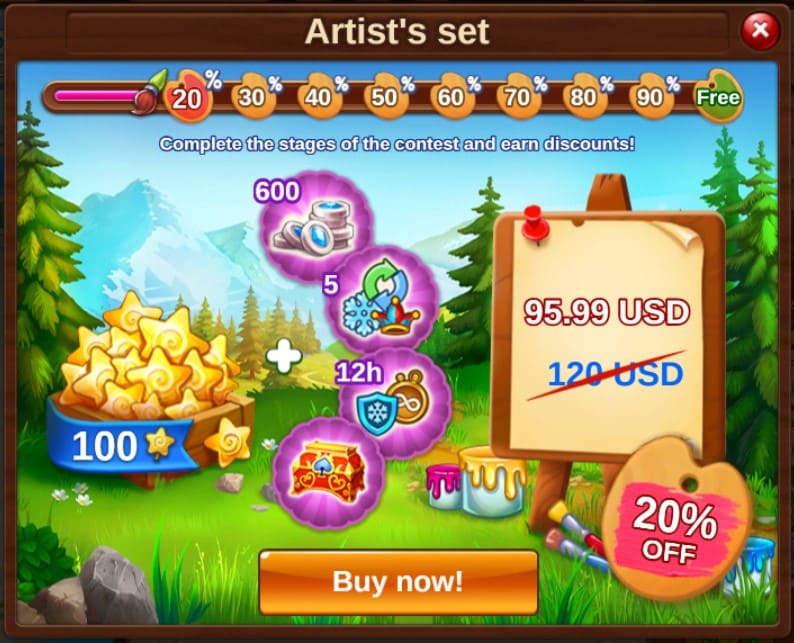 Artist's set - special offer
