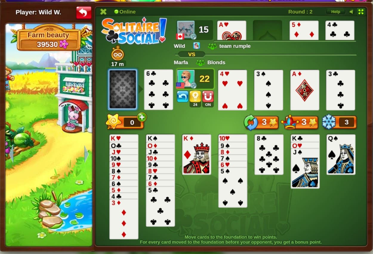 Play Solitaire Online for Free on PC & Mobile