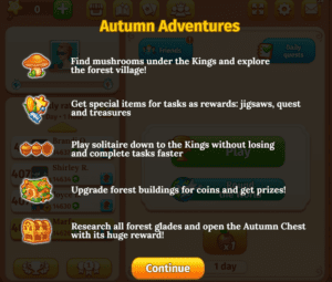 Autumn Advebtures' rules