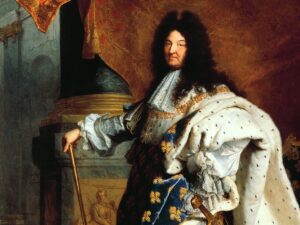 King Louis XIV in France