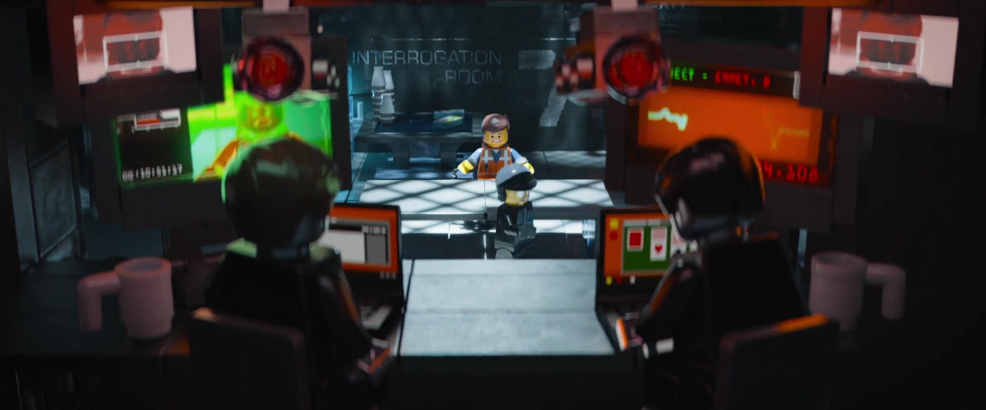 Screenshot of Lego Movie where the Solitaire is