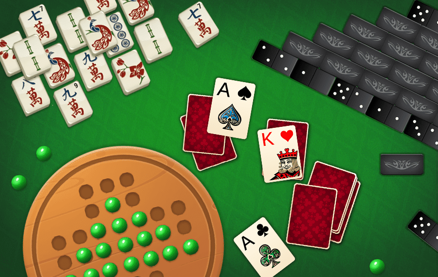 Unusual Solitaire games without cards
