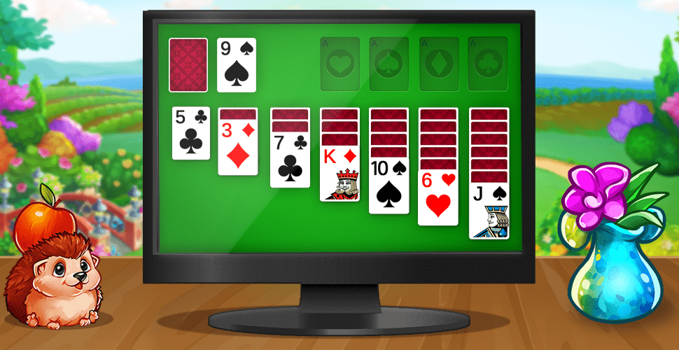 How did Solitaire arrive on the computer
