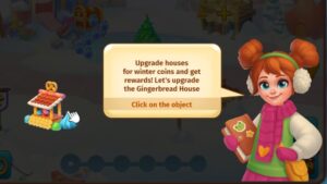 upgrade houses during Christmas adventure